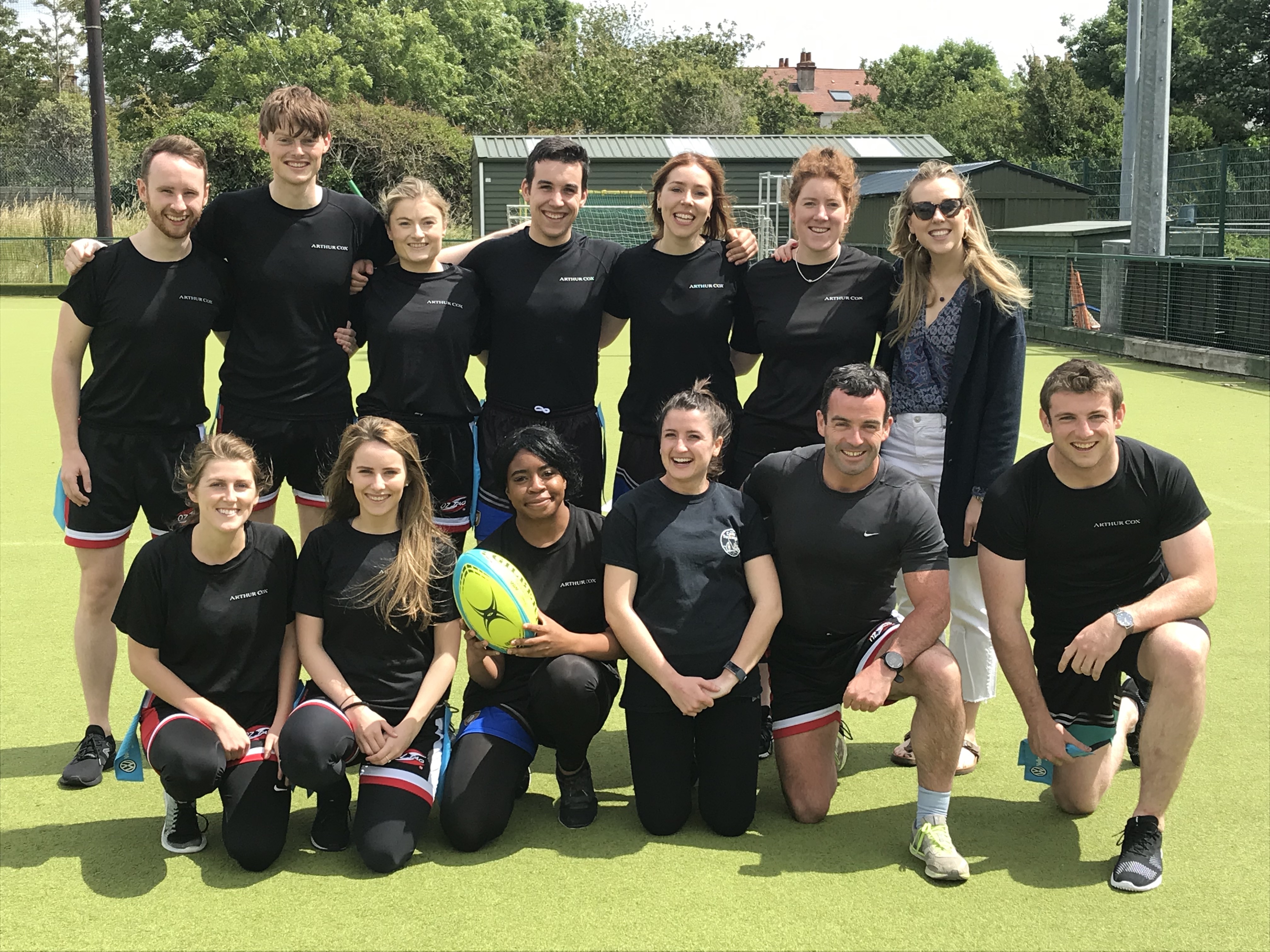 Tag Rugby team from Arthur Cox Law at the SYS 2019 tournament