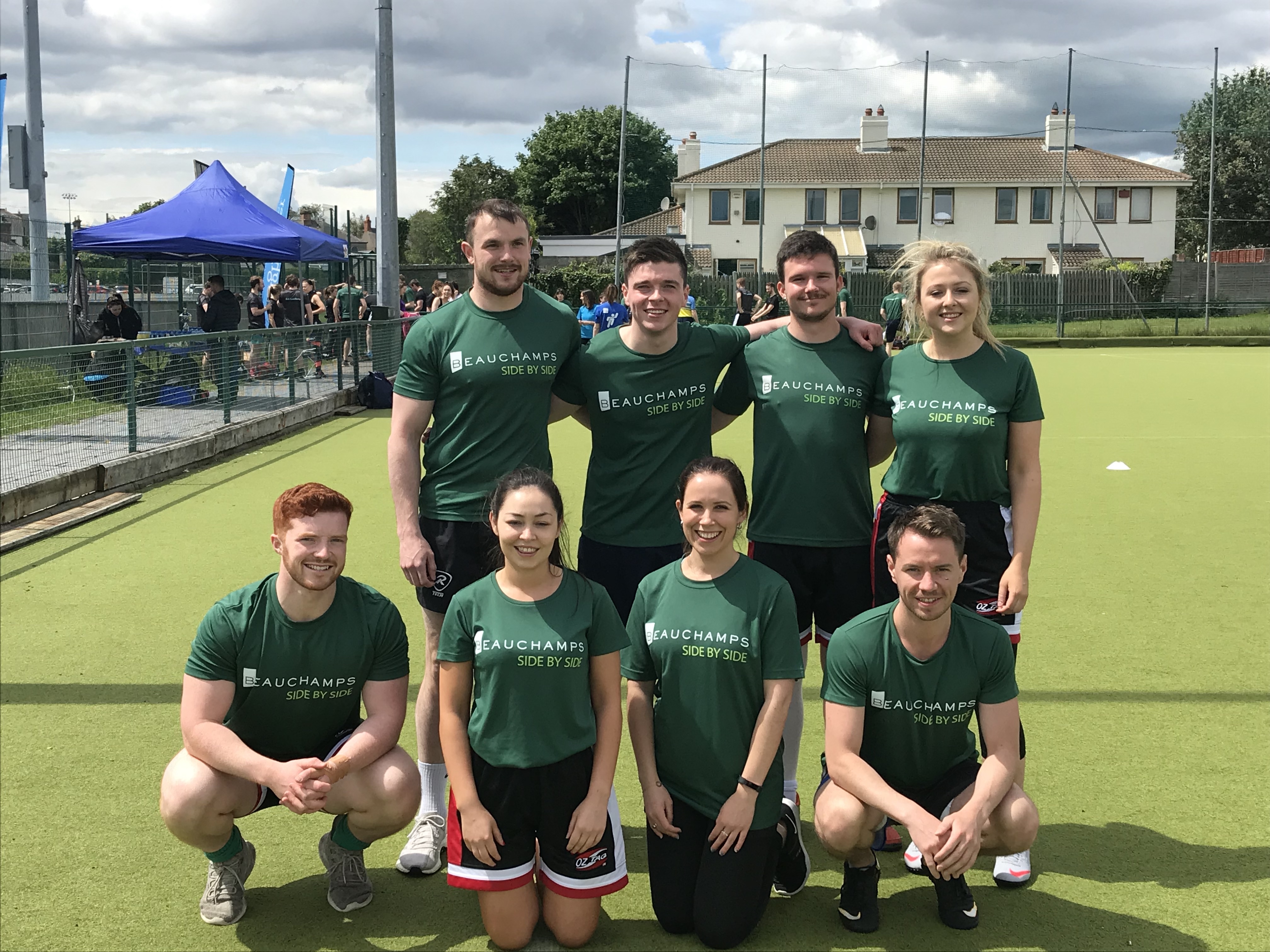 Beauchamps Law Team at SYS Tag Rugby Tournament 2019