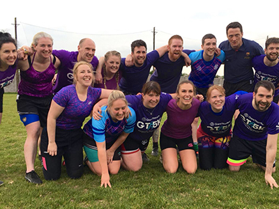 Grant Thornton at the Chartered Accountants Cork Society Tag Rugby Tournament sponsored by Brightwater in Cork Constitution FC