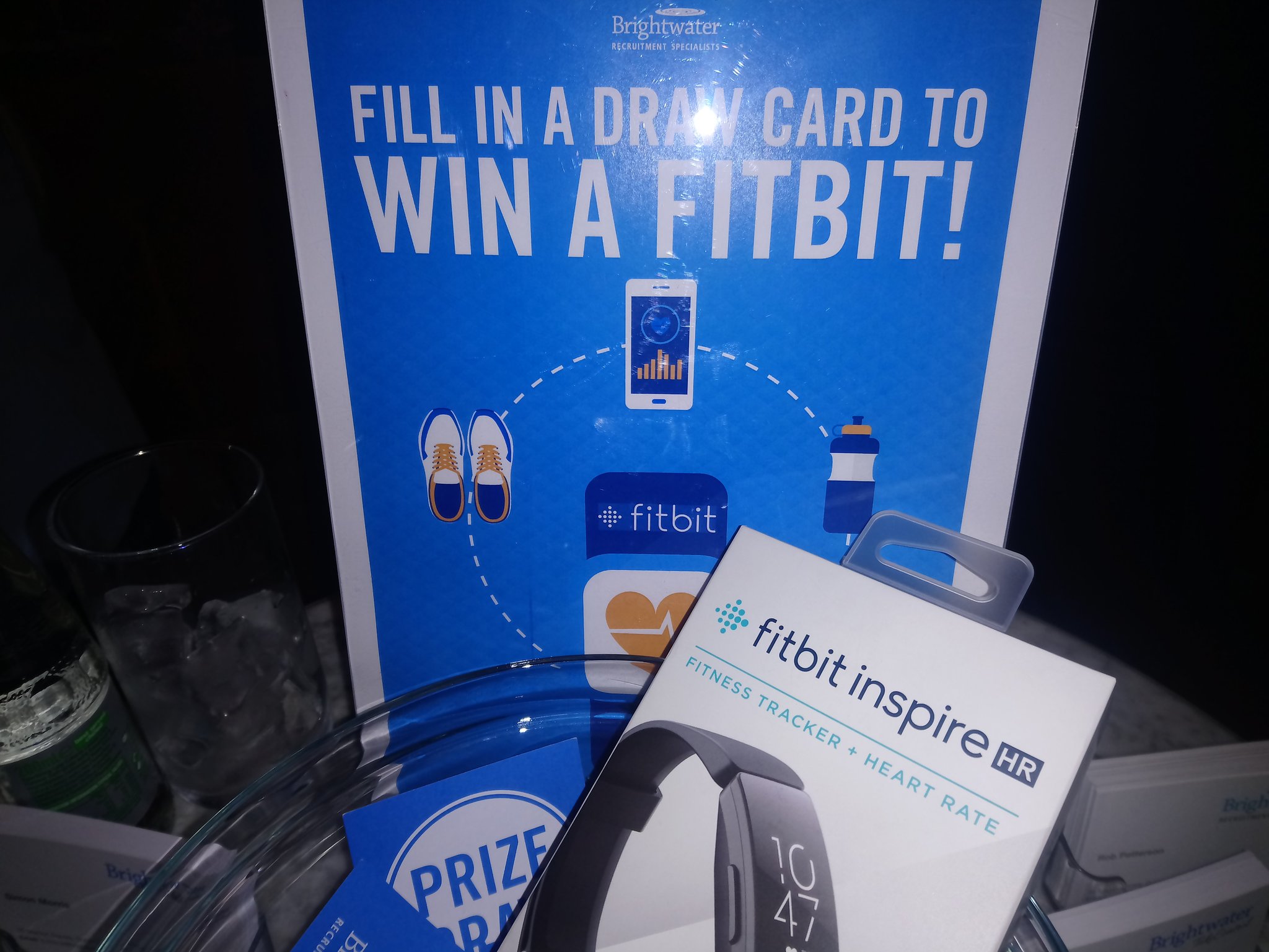 Win a FitBit Inspire in the Brightwater Prize Draw