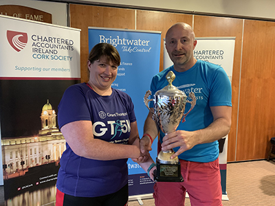 Grant Thornton Winners of the the Chartered Accountants Cork Society Tag Rugby Tournament sponsored by Brightwater in Cork Constitution FC